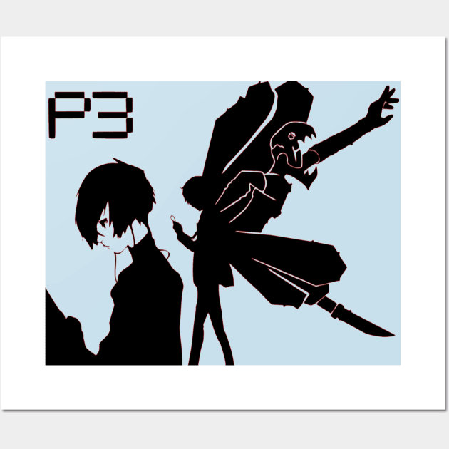 Makoto Yuki Persona 3 Wall Art by OtakuPapercraft